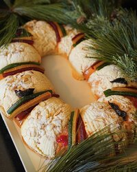 Rosca de Reyes Rellena