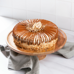 Pastel Mostachón de Plátano