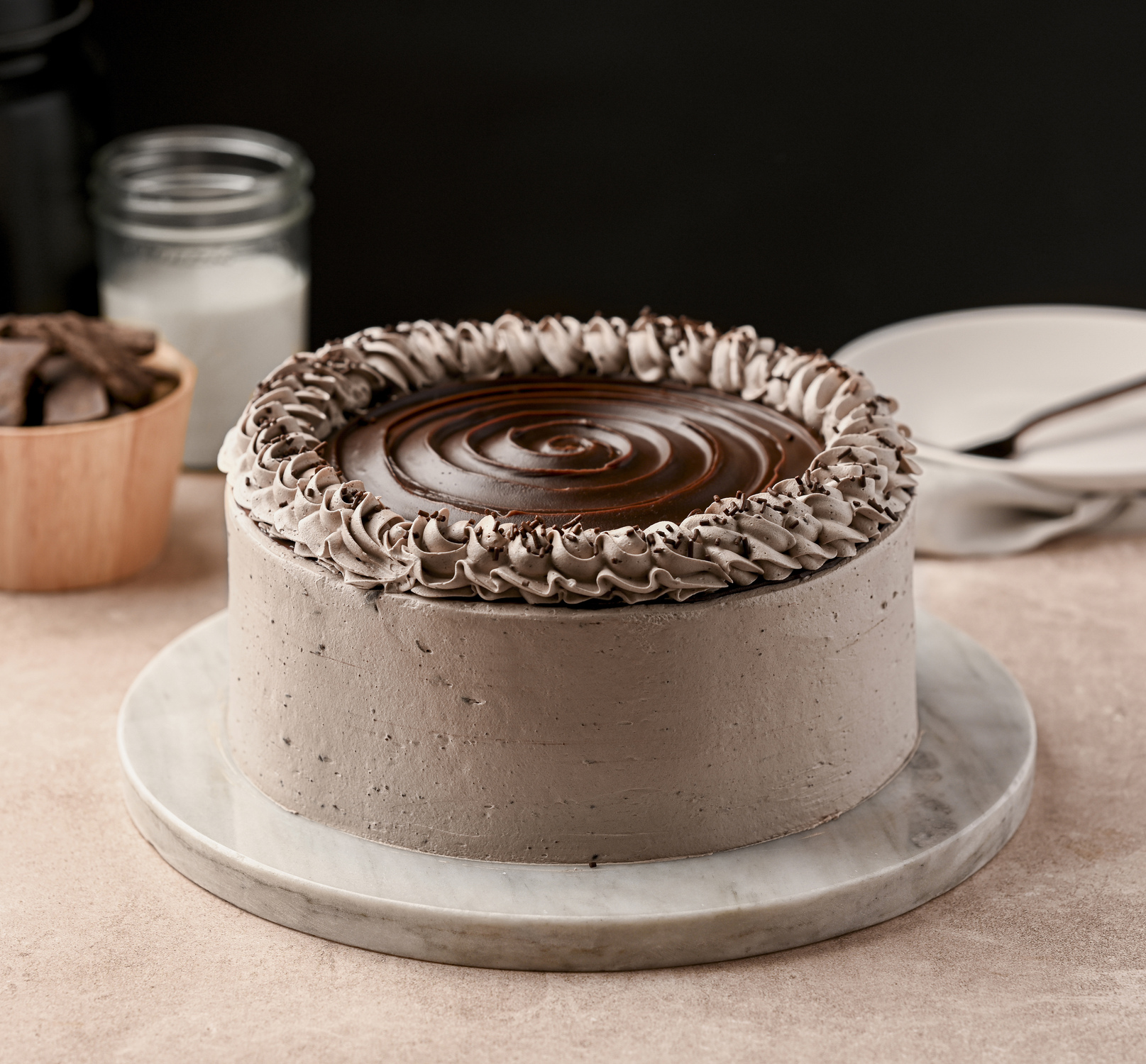 Pastel Tres Leches Chocolate