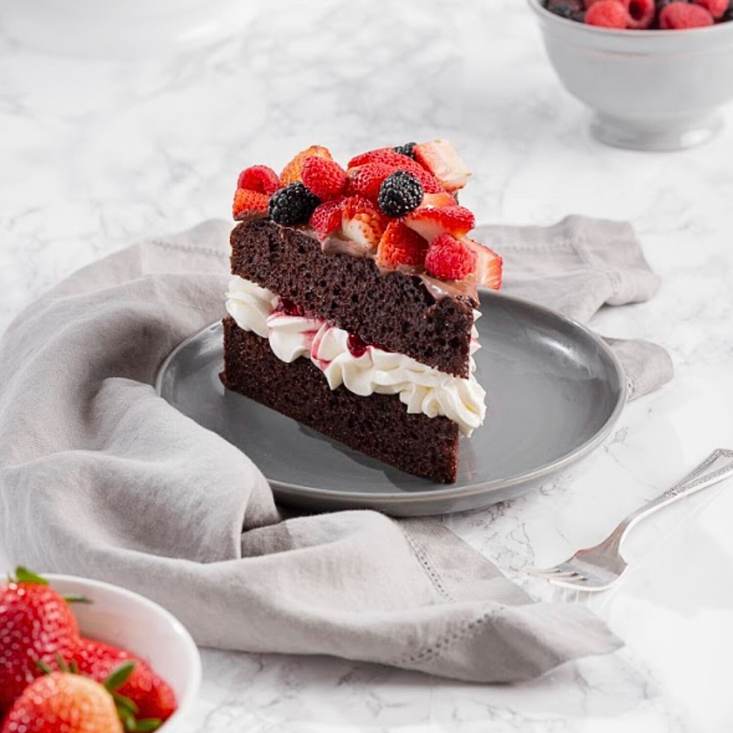 Pastel Chocoberrys Mediano