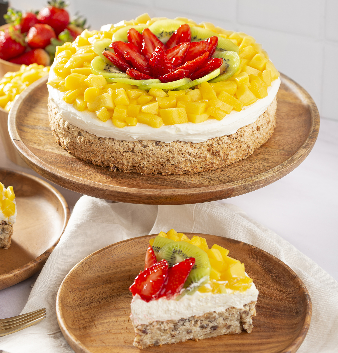 Pastel Mostachón de Frutas