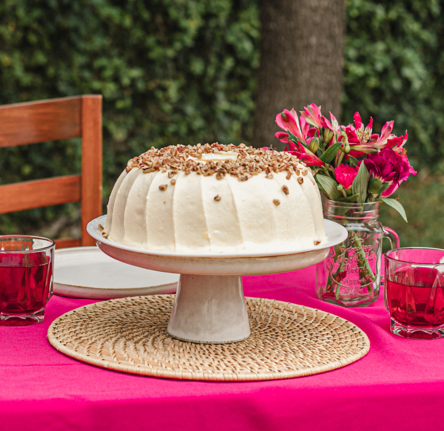 Pastel en Rosca de Zanahoria