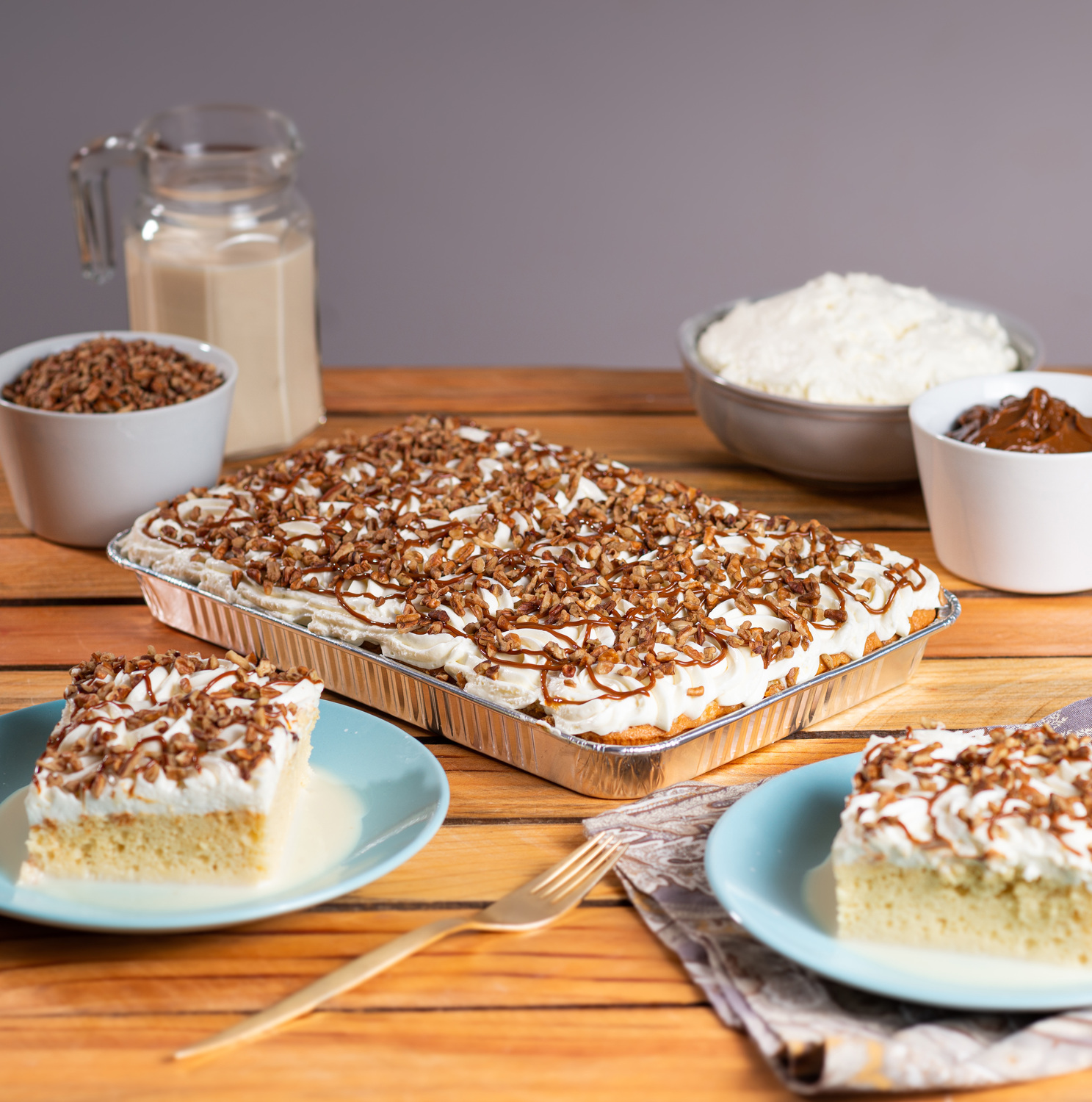 Pastel Tres Leches Carnaval Cajetoso