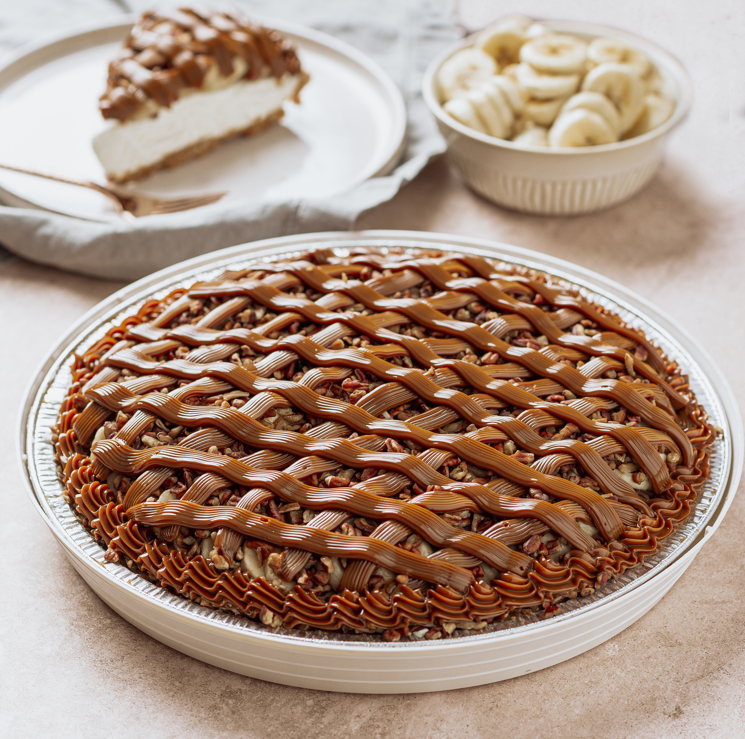 Pay Cremoso de Plátano