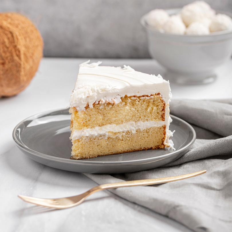 Pastel Ángel de coco