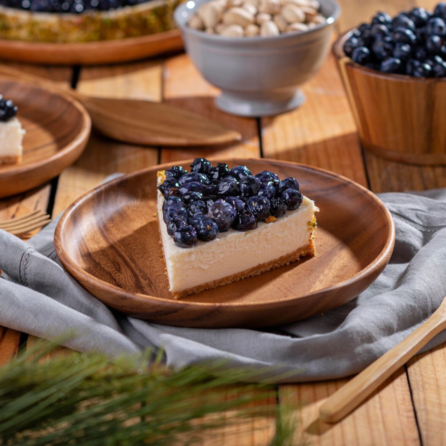 Pay Blueberrys con Pistache