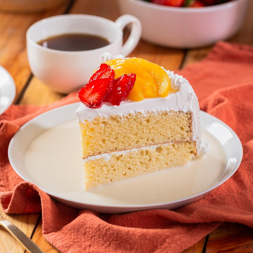 Pastel Tres Leches de Frutas