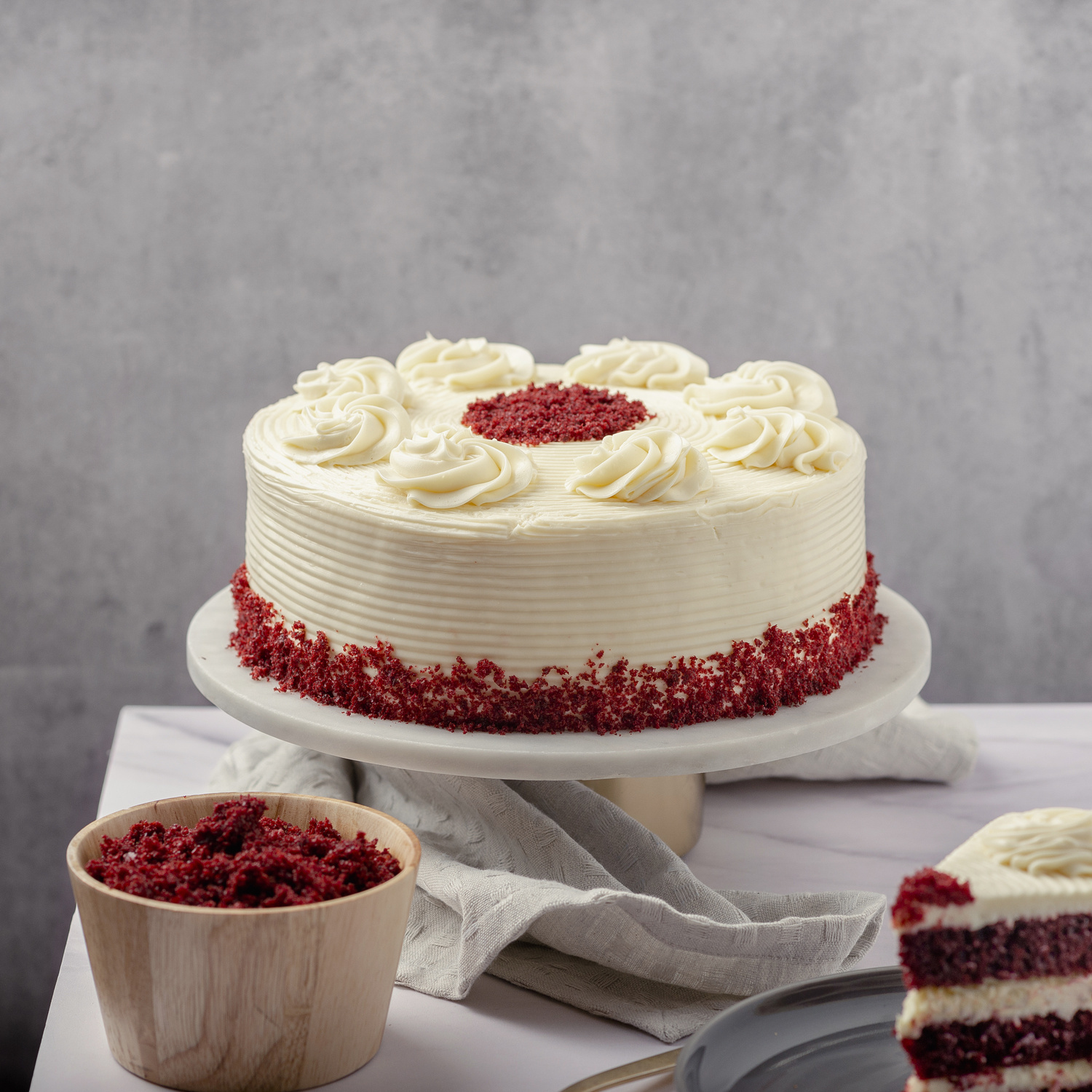 Pastel Red Velvet Mediano