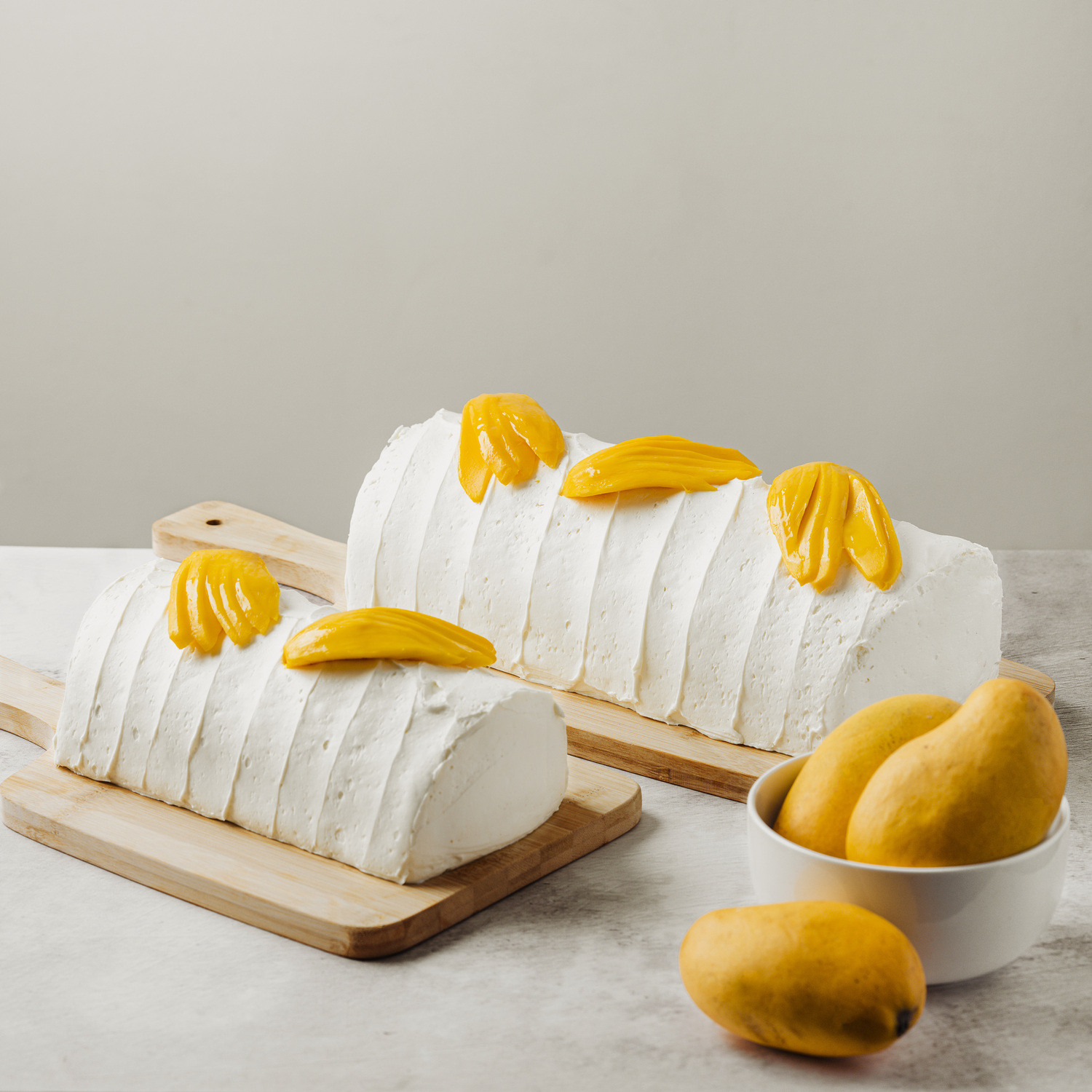 Pastel Rollo de Mango