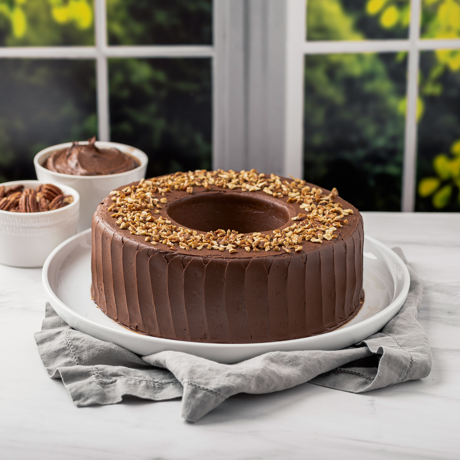 Pastel Rosca de Vainilla